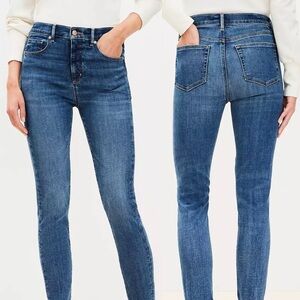 LOFT Modern Skinny Women’s Jeans, Classic Blue - Size 26/2